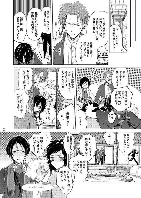 [tooclosetosee (しげる)] H♡NEY T♡XIC H♡NEY (Touken Ranbu) [Digital]_85