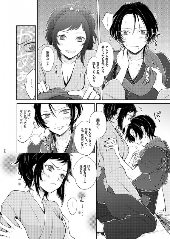 [tooclosetosee (しげる)] H♡NEY T♡XIC H♡NEY (Touken Ranbu) [Digital]_87
