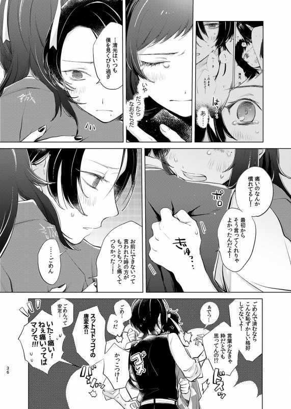 [tooclosetosee (しげる)] H♡NEY T♡XIC H♡NEY 2 (Touken Ranbu) [Digital]_35