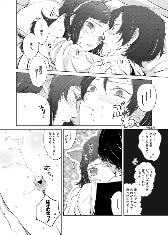 [tooclosetosee (しげる)] H♡NEY T♡XIC H♡NEY 2 (Touken Ranbu) [Digital]_75