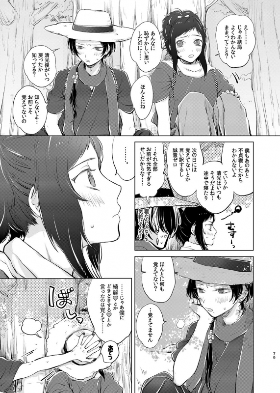 [tooclosetosee (しげる)] H♡NEY T♡XIC H♡NEY 2 (Touken Ranbu) [Digital]_78