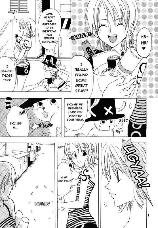 [Kurione-sha (YU-RI)] Shiawase PUNCH! 1+2 (Lovely Kaizoku Collection) (One Piece) [En_02