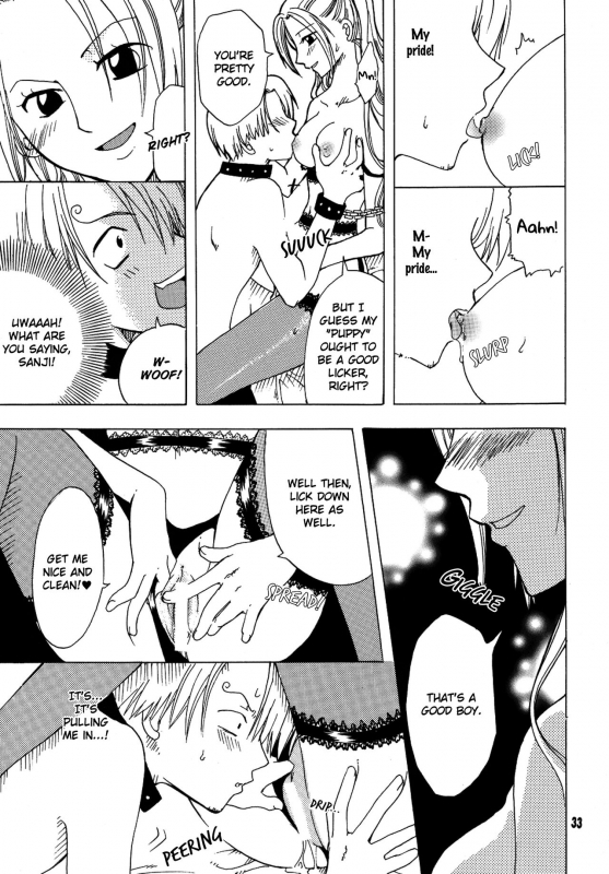 [Kurione-sha (YU-RI)] Shiawase PUNCH! 1+2 (Lovely Kaizoku Collection) (One Piece) [En_28