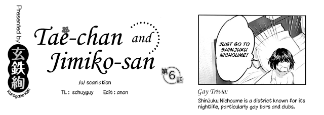 [Kurogane Kenn] Tae-chan to Jimiko-san  Tae-chan and Jimiko-san Ch. 6-15 [E_008