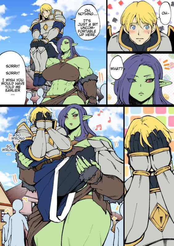 [Kyabosean] The Female Orc and Male Knight & Other Histories. {Hentaku!}_04