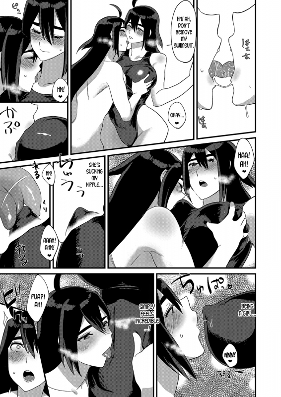 [Marialite] Ore ga Kanojo no Mizugi ni Kigaetara [English] [desudesu]_20