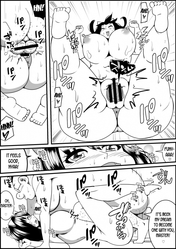 [Nekorondoru (Tokei)] Kaineko ga Aruhi Bijo ni Nattara [English] [desudesu]_17