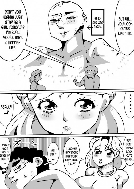 [Nekorondoru (Tokei)] Nyotaika Shita Tomodachi ga Yattekita Hanashi [English] [desudesu]_05