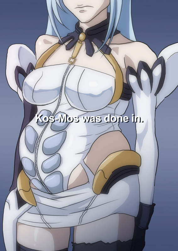 [Oze] KOS-MOS Ga Yarareteru dake na Hanashi } KOS-MOS was done in (Xenosaga) [English] [EHCOVE]_0