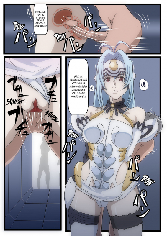 [Oze] KOS-MOS Ga Yarareteru dake na Hanashi } KOS-MOS was done in (Xenosaga) [English] [EHCOVE]_3