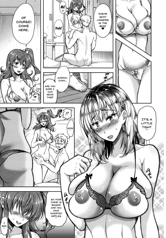 [Shirono Mahiro] Yokumakezuma no Sukebegao Ch. 1-3 [English] {Doujins.com}_68