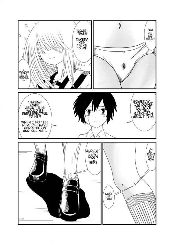 [Shivharu] Mekakure-chan ni Fumaretai  Wanna Get Stepped on by Mekakure-chan [English]_09