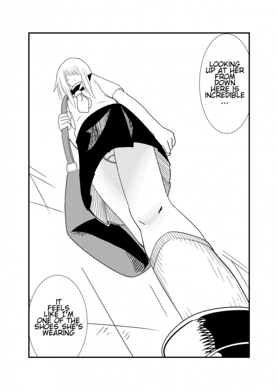 [Shivharu] Mekakure-chan ni Fumaretai  Wanna Get Stepped on by Mekakure-chan [English]_10