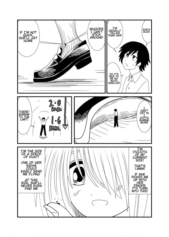 [Shivharu] Mekakure-chan ni Fumaretai  Wanna Get Stepped on by Mekakure-chan [English]_11