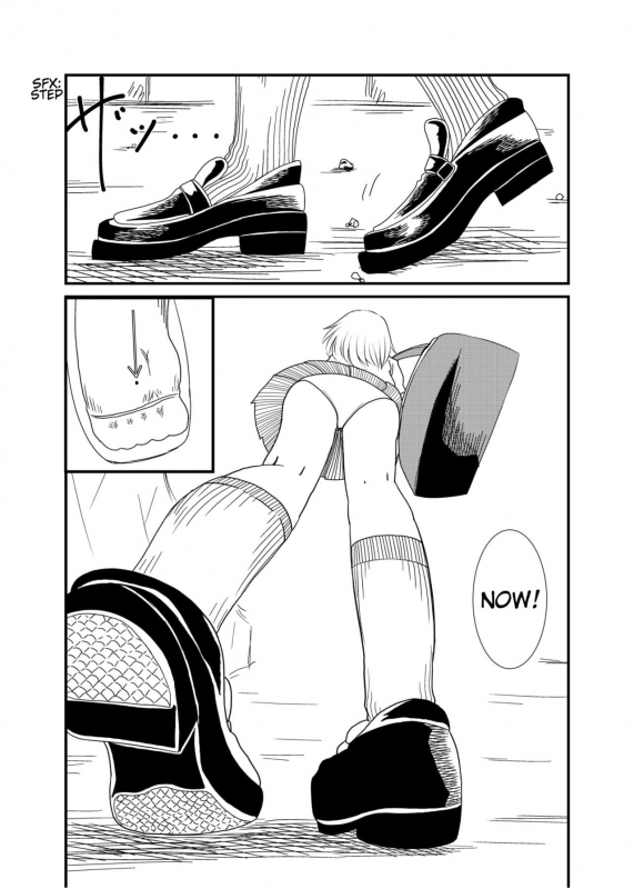 [Shivharu] Mekakure-chan ni Fumaretai  Wanna Get Stepped on by Mekakure-chan [English]_16