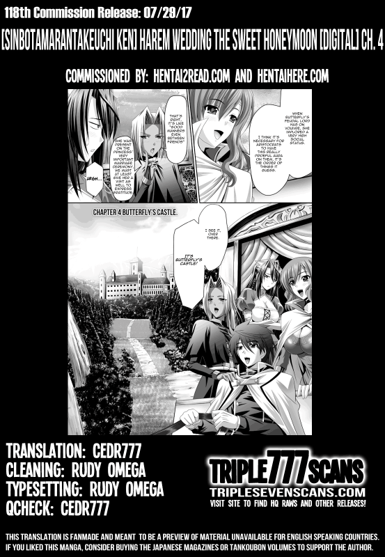 [Sinbo Tamaran, Takeuti Ken] Harem Wedding The Sweet Honeymoon [English] [TripleSevenScans] [_105