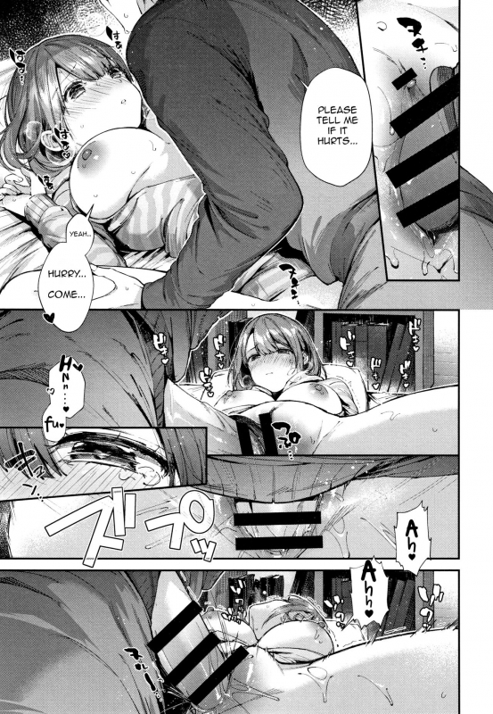 [Suihei Sen] Teryouri to Koigokoro (Kiss Hug) [English] [Comfy Pillow Scans]_16