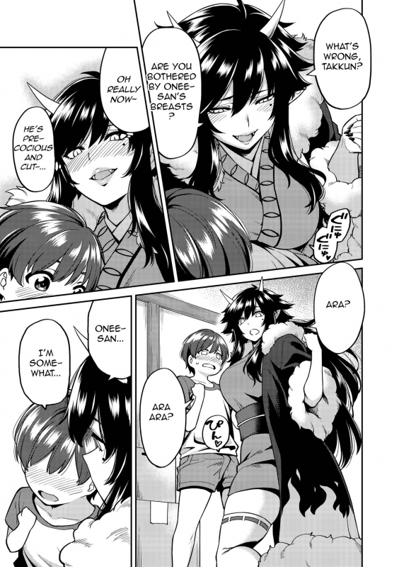 [Uchuusen Shoujigou (Shouji Nigou)] Takkun to Oni no Onee-san  Takkun and the O_05