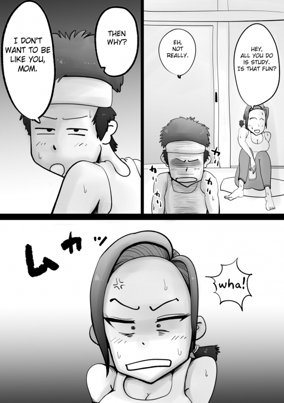 [kazum] Warunori Shita Hahaoya ni Karuku Seishori ni Tsukawareru Hanashi [English] [Fat_09