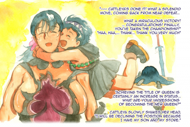 [pink-noise (Mizuiro Megane)] Cattleya & Lana ~Bukiya no Boshi[Oyako]~ (Queen's Blade)[En_19