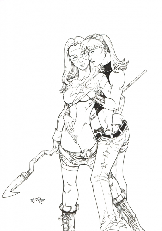 tcattcassie sandsmark+courtney whitmore+star-spangled kid+stargirl+wonder girl+wonder girl (cassie sandsmark)62fa0f0936d9e8d9bb03dfbb0370349e