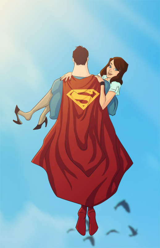 clark kent+kal-el+lois lane+supermanbdcec6b638bdfb06b3d6f2ff9c167c51