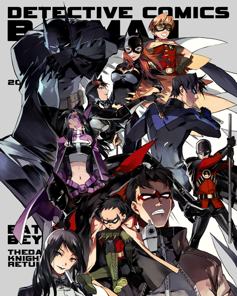 starshadowmagicianbarbara gordon+batgirl+batman+bruce wayne+carrie kelly+catwoman+damian wayne+dick grayson+helena bertinelli+huntress+jason todd+nightwing+red hood (dc)+red robin+robin (dc)+terry mcgi