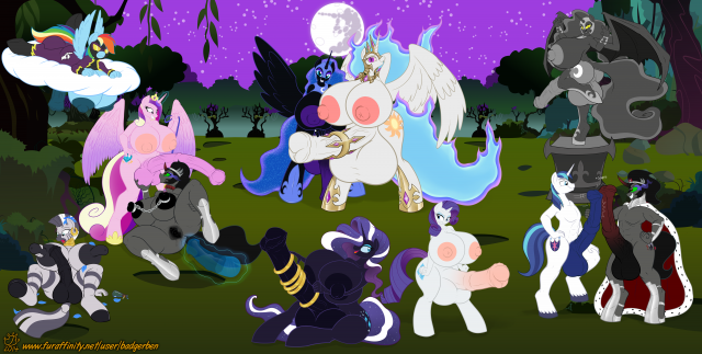 anjuneko+badgerbenking sombra+nightmare moon+nightmare rarity+princess cadance (mlp)+rainbow dash (mlp)+rarity (mlp)+shadowbolts (mlp)+shining armor (mlp)+zecora (mlp)2664392ccbc37c2e