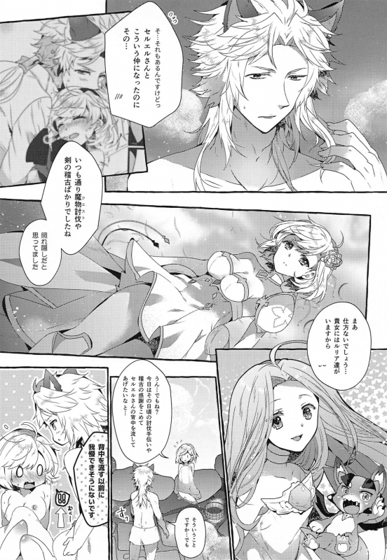 (AC2) [Rojiurakinema (Akatsuki Yakyou)] Danchou-san to Irestill! 2 (Granblue Fantasy)_11