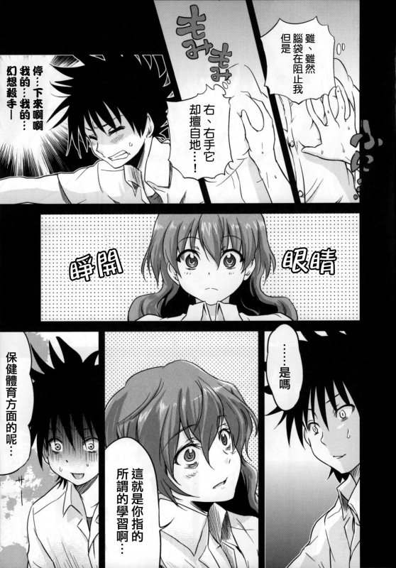 (C77) [Umemoto Seisaku Iinkai (Sakayama Shinta)] Nurume no Houteishiki. (Toaru Kagaku no Railgun) _10