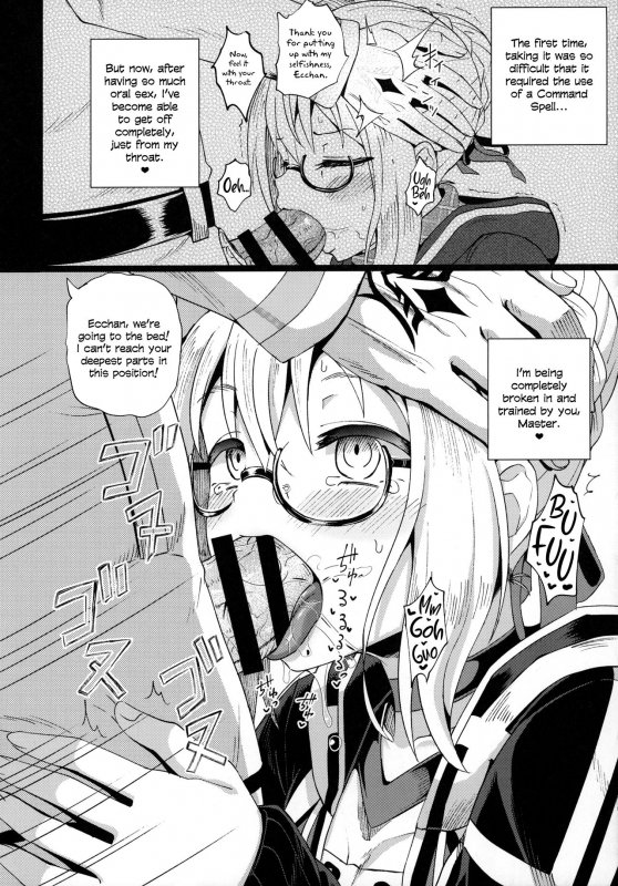 (C97) [Tonkotsu Fuumi (Poncocchan)] Ecchan to Icha Love Okuchi Ecchi! Having Lovey-Dovey Oral Sex with Ecchan! (FateGrand Order) [English] [head empty]_16