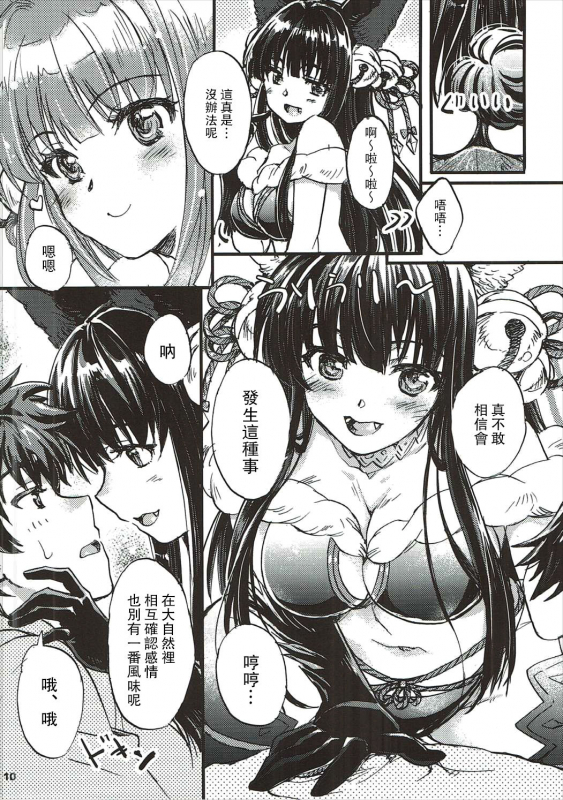 (C90) [SUKAPON-DO (Yano Takumi, Kagawa Tomonobu)] GURABURU de PON! 3 (Granblue Fantasy) [Chinese] [路过的骑士汉化组]_08