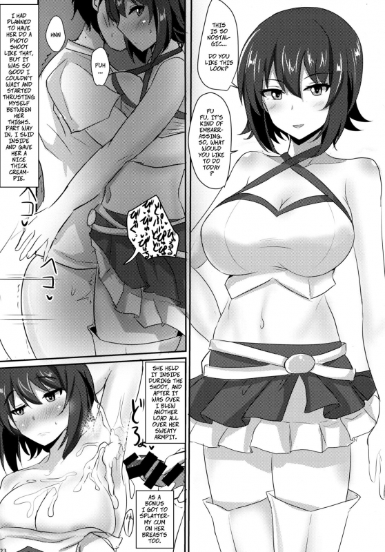 (C92) [Hakuginmokusei (Poshi)] Yasashii Maho Onee-chan Kind Maho Onee-chan (Girls und Panzer) [English]_20
