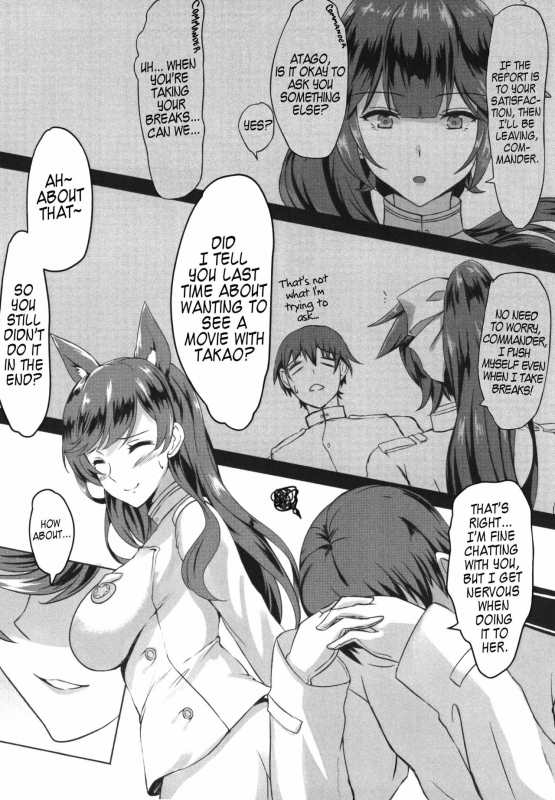 (C94) [Kurohako Sagyou (A-Na)] Atago-san! Kokuhaku no Houhou, Oshiete! (Azur Lane) [English] [xinsu] [Digital]_05