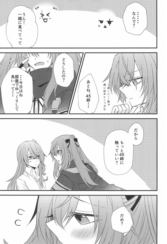 (C95) [azisaikyou (monochrome)] Secret Night (Girls' Frontline)_22