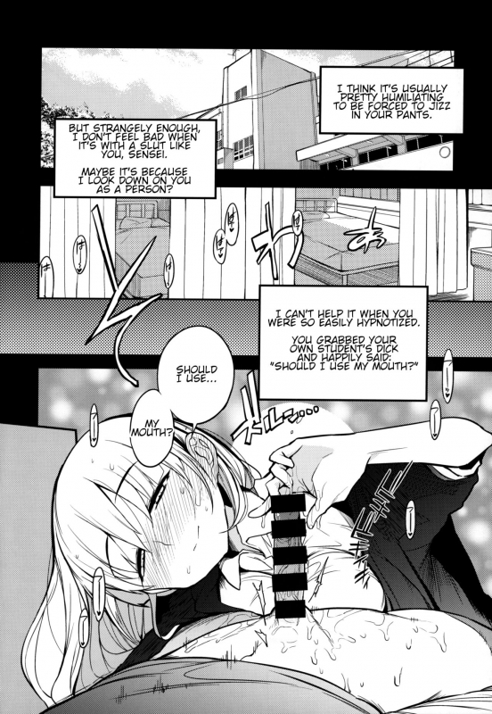 (COMITIA128) [Naitou2 (F4U)] Soku Ochi Sensei Saimin Commentary Teacher's Instant Loss Hypnosis Commentary [English]_08