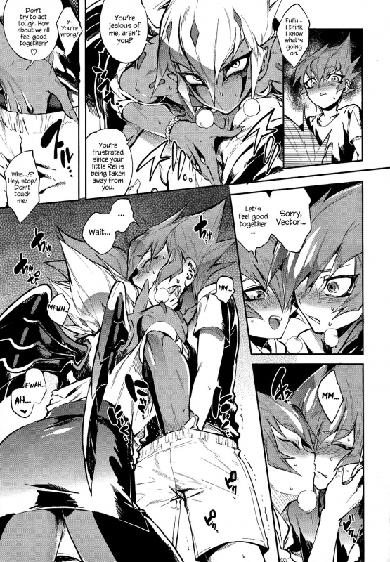 (Chou Ore no Turn 25) [enmuhaze (Yosuke)] Yokaranu Vector Sensei (Yu-Gi-Oh! Zexal) [English] {Hennojin}_13