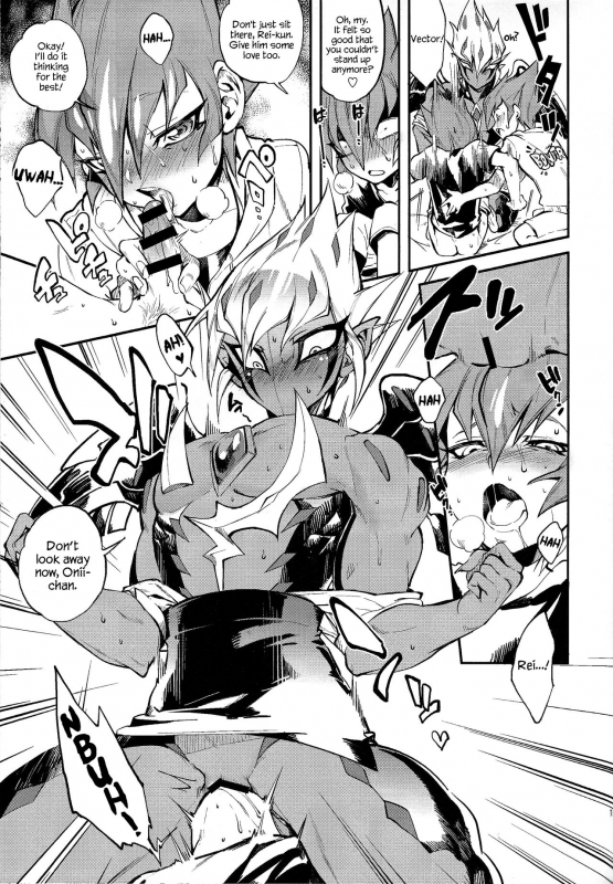 (Chou Ore no Turn 25) [enmuhaze (Yosuke)] Yokaranu Vector Sensei (Yu-Gi-Oh! Zexal) [English] {Hennojin}_15