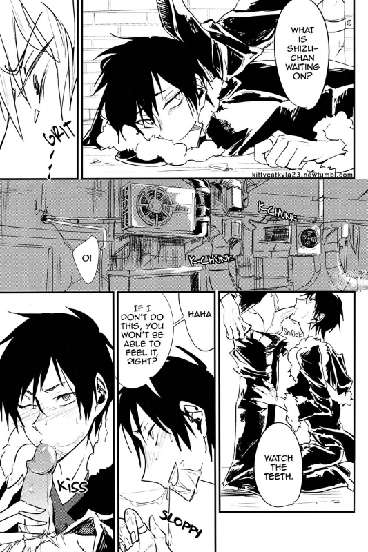 (Ikebukuro Crossroads × 12) [MILK CULT (Trash Leopard)] KISS KISS BANG BANG (Durarara!!) [English] {KCK-Amat_06