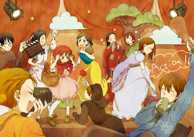 mukamo (inujita)aida hisako+alice (wonderland)+asaba yuuki+asaba yuuta+little red riding hood (grimm)+matsuoka shun+sakura kayo+satou masaki+snow white (disney)+tachibana chizuru+takahashi (kimi to