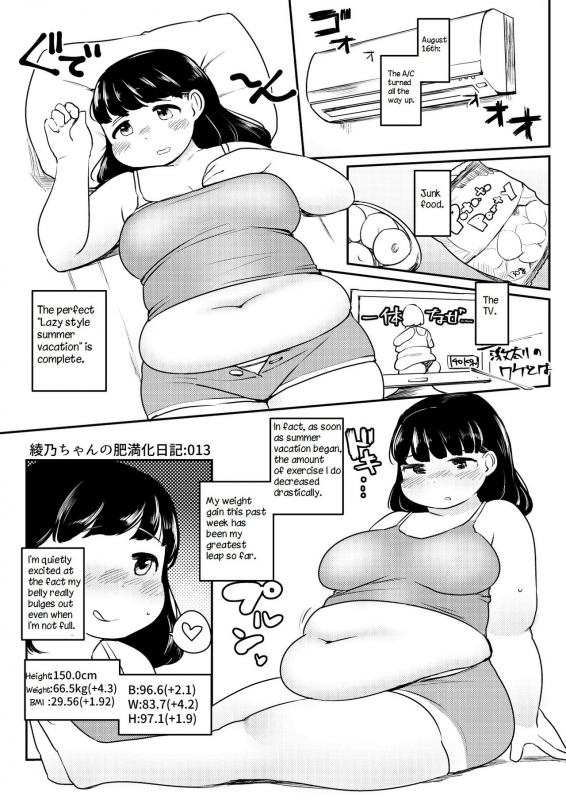 Ayano's Weight Gain Diary [English] Torrent(181 pages)_012