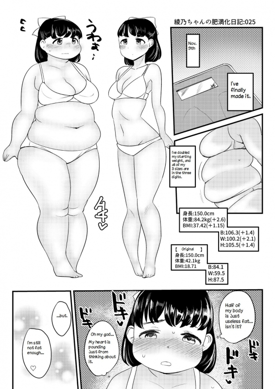 Ayano's Weight Gain Diary [English] Torrent(181 pages)_024