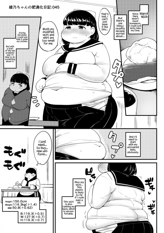 Ayano's Weight Gain Diary [English] Torrent(181 pages)_044
