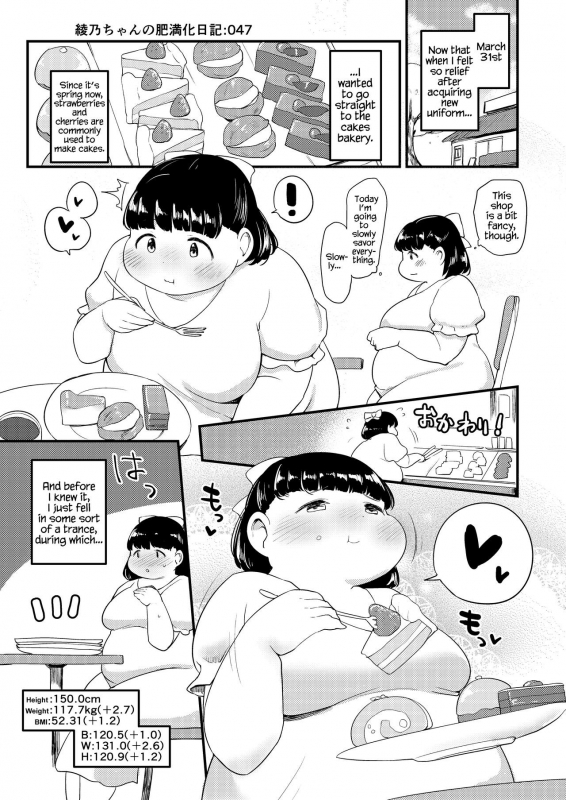 Ayano's Weight Gain Diary [English] Torrent(181 pages)_046