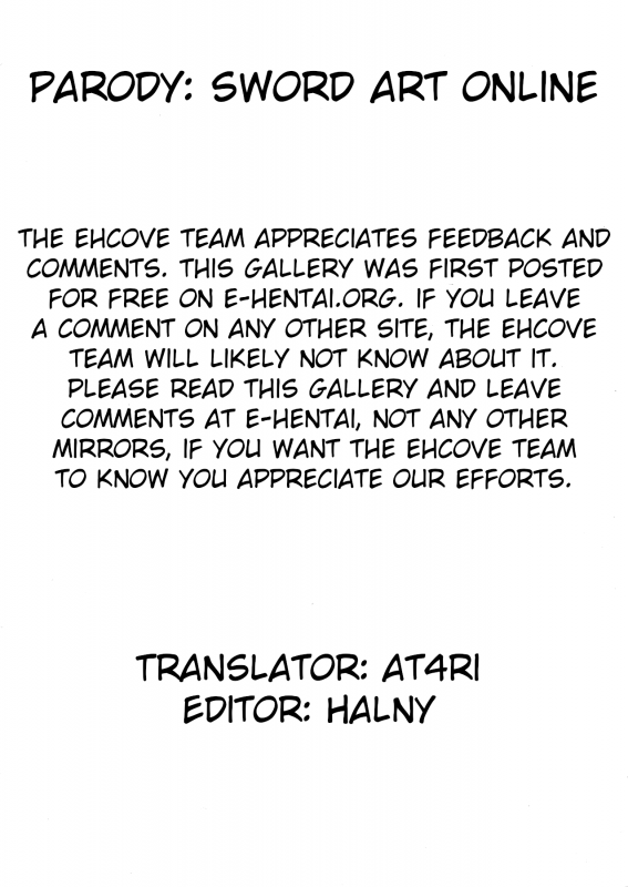 (C82) [Omodume (Kushikatsu Koumei)] Omodume BOX XXIII (Sword Art Online) [English] [EHCOVE]_26