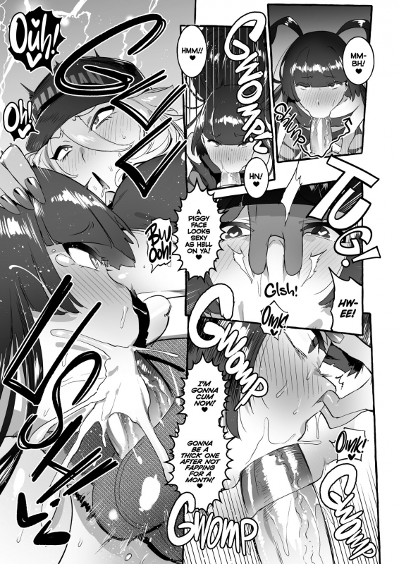 [Hibon (Itami)] KabeCir no Gal VS Boku Doujin Star Gyaru VS. Me [Englis_17