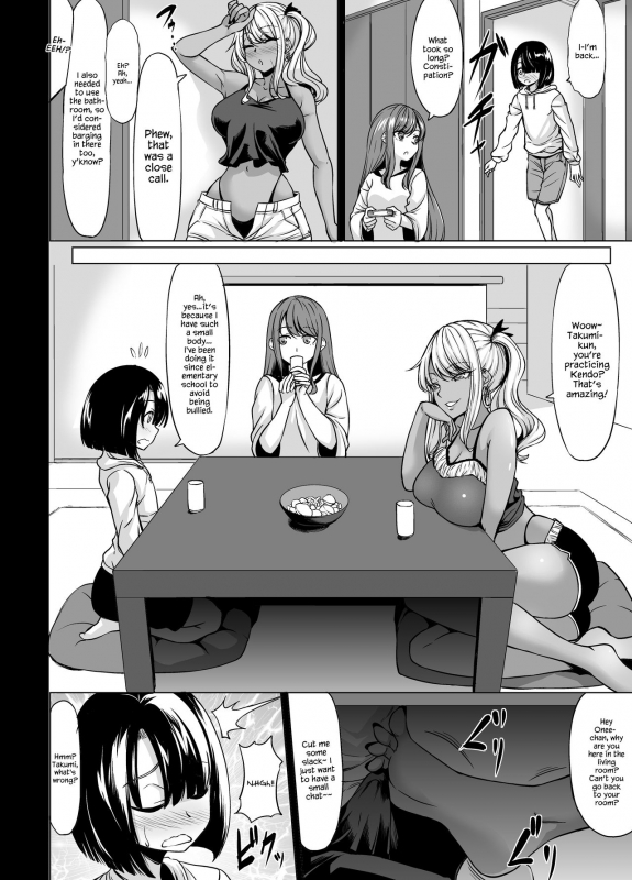 [Nanakorobi Yaoki (kinntarou)] A-Cup no Kanojo yori J-Cup no Kuro Gal no Onee-san no Hou ga Ii yo ne Would you rather be with your A-cup girlfriend or a J-cup, dark skinned, gyaru onee-san [Digital] [English] [Navajodo]_15