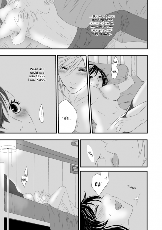 [Akanoiki (Buthikireta)] Tsunaida Yubisaki Kara, Through Clasped Fingers, (Final Fantasy VII) [English] [EHCOVE] [Digital]_17