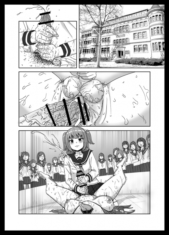 [Sabaminntoya] Maketara dorei-ka! Futanari renzoku zetchō batoru!_35