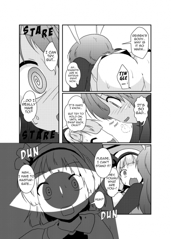 [Ameshoo (Mikaduki Neko)] Gyakuto ga Hanjin de Hanjin ga Gyakuto de Reisen Becomes Youmu and Youmu Becomes Reisen (Touhou Project) [English] [GB_TRS]_03